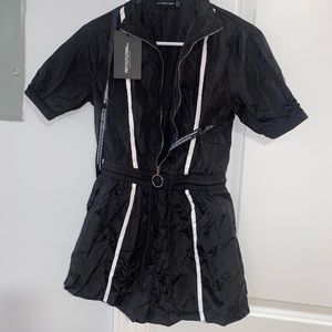 Black Short Jumpsuit